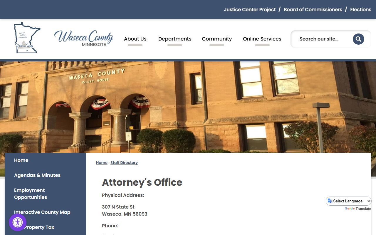 Waseca County Attorney office